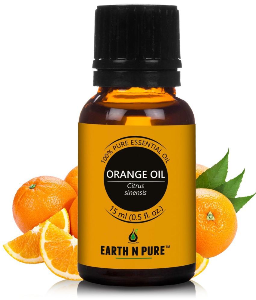     			Earth N Pure - Orange Essential Oil 15 mL ( Pack of 1 )