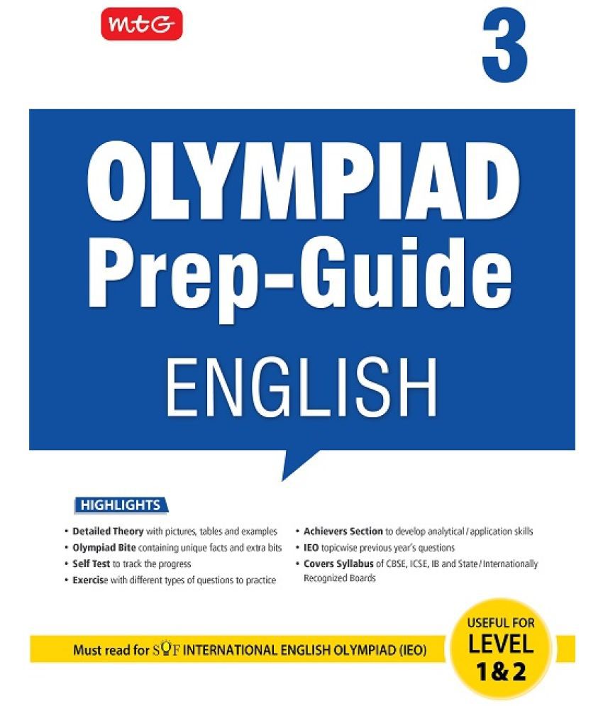     			Olympiad Prep-Guide English Class - 3