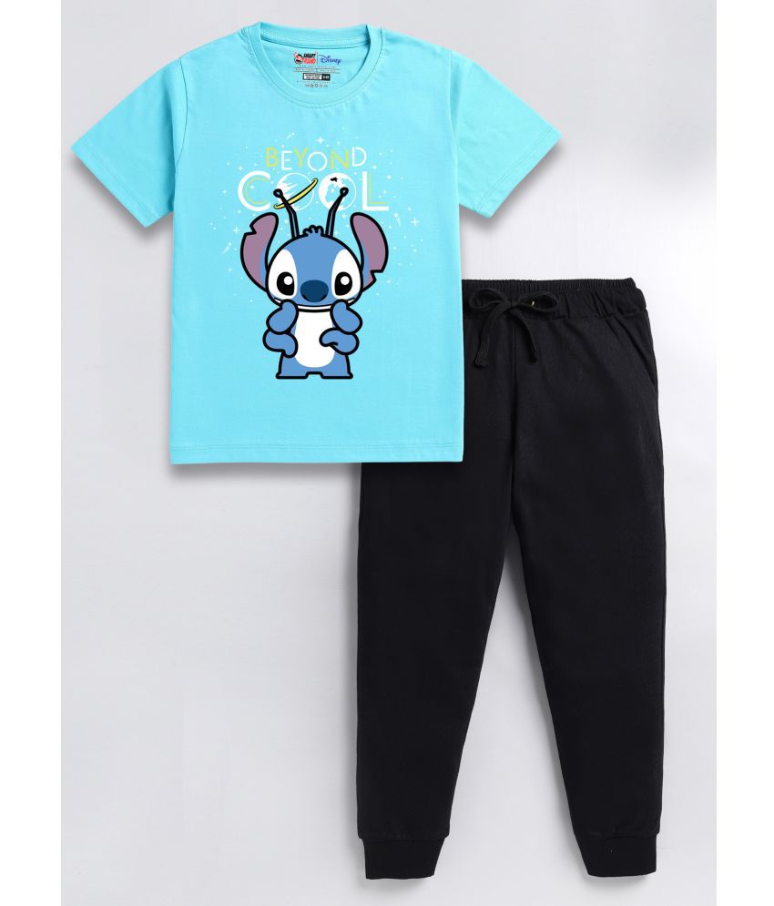     			Rydho - Multicolor Cotton Boys T-Shirt & Trackpants ( Pack of 1 )