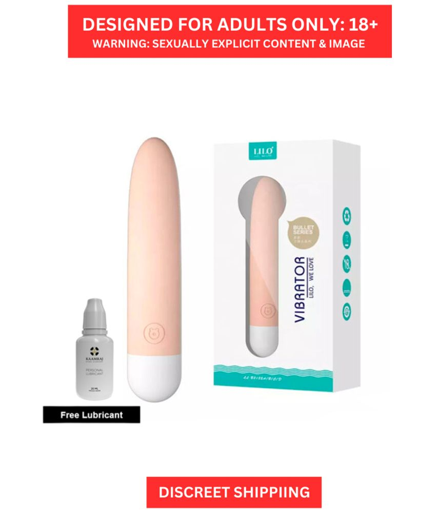     			The Lilo Lover Tan Bullet Vibrator with 8cm Insertable Length, USB Charging, and Waterproof Design for Enhanced Stimulation