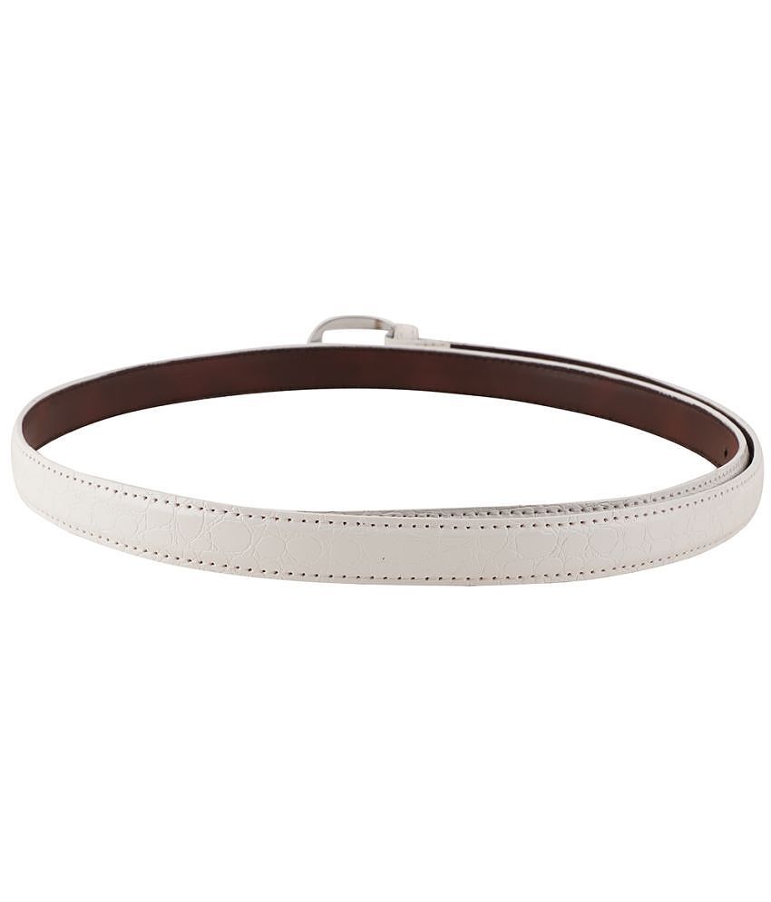 Luxurious Men STYLE SHOES - Faux Leather Girls Skinny Belt ( Pack of 1 ) - None 2025 at ShopCirc
