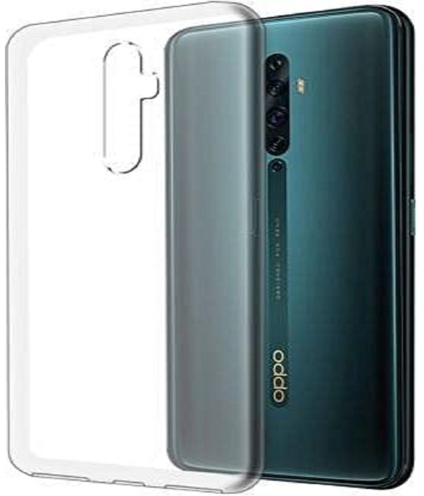     			Case Vault Covers - Transparent Silicon Silicon Soft cases Compatible For Oppo Reno 2Z ( Pack of 1 )