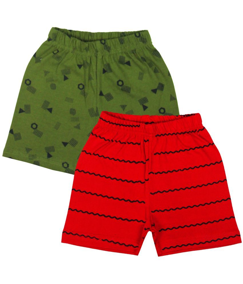     			Diaz - Multicolor Cotton Boys Shorts ( Pack of 2 )