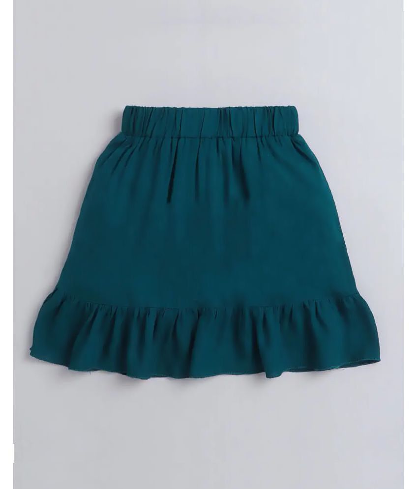 Best Men Addyvero - Dark Blue Rayon Girls A-Line Skirt ( Pack of 1 ) - None 2025 at ShopCircuit 