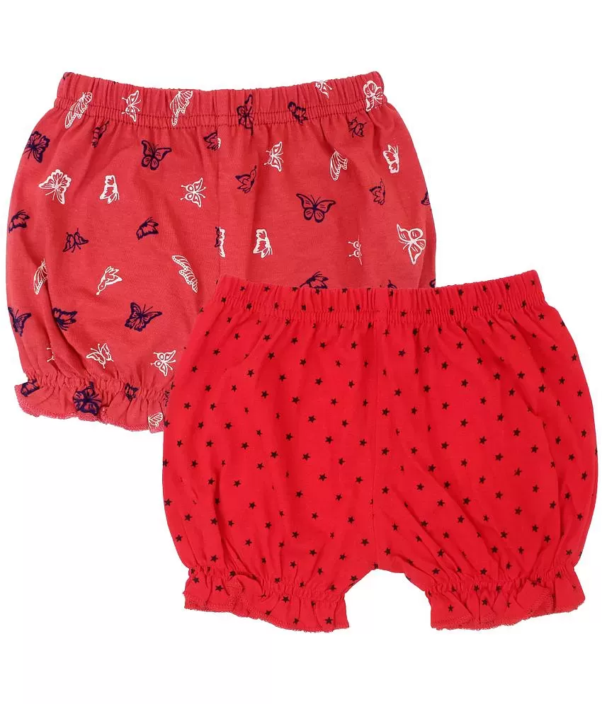 Buy ZORKH - Fashion on you Baby Girls Cotton Solid Printed Top and Shorts/Hot  Pants Combo Set (3-4 Months, Color10) at Amazon.in