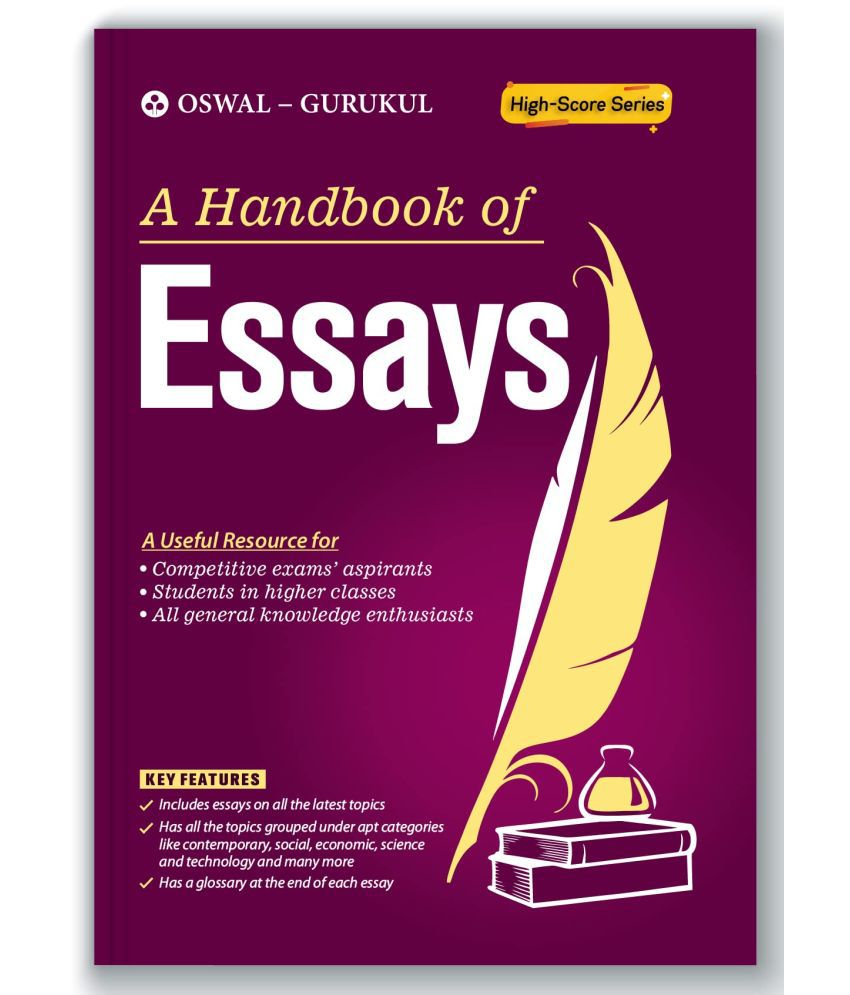     			A Handbook of Essays For Competitive Examinations
