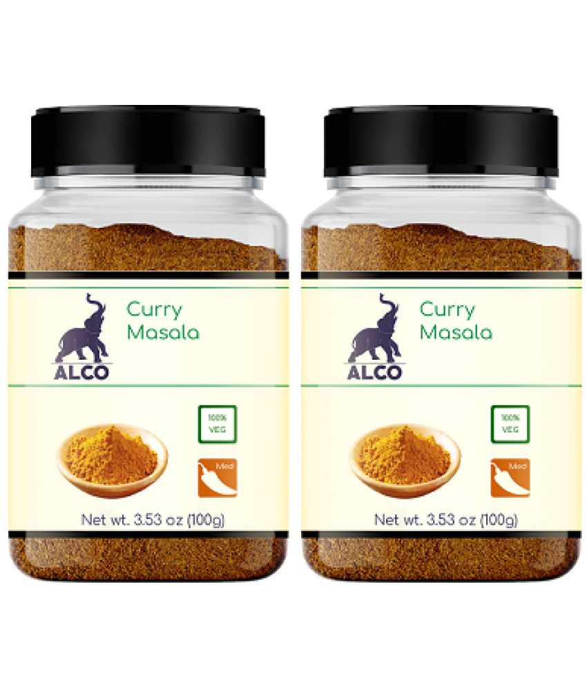     			Alco Spices Curry Masala (2x100g) Jar Masala 200 gm