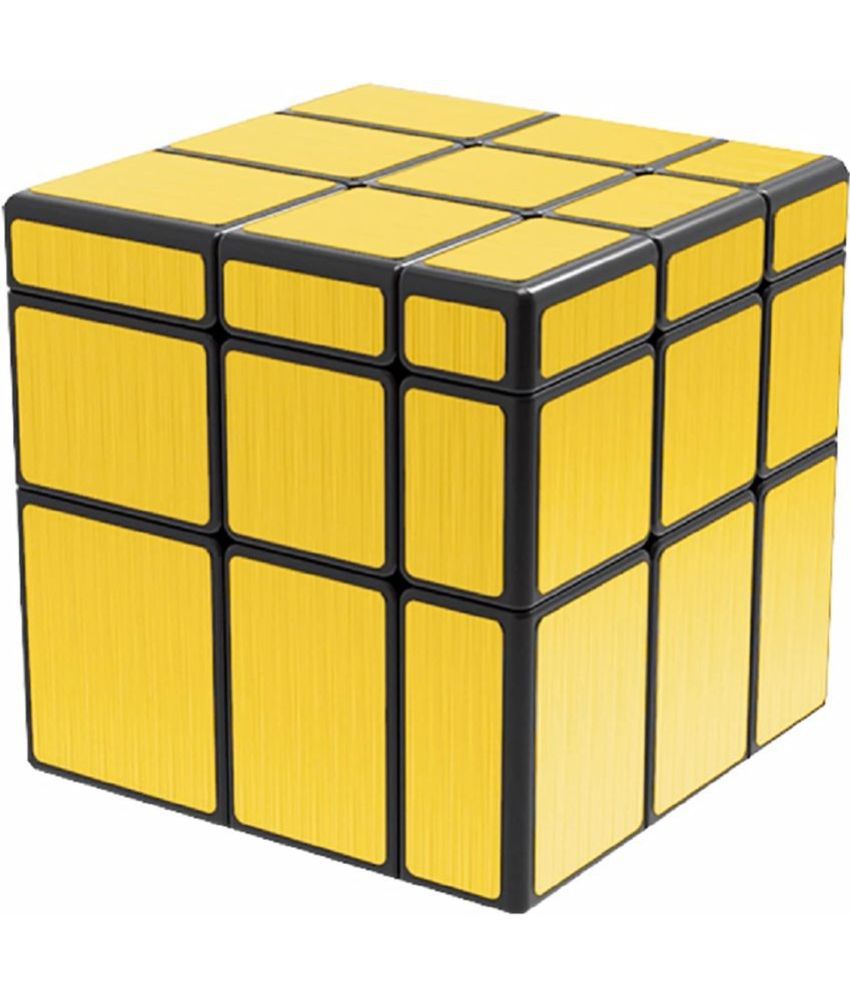     			Fratelli Mirror Cube 3x3 Cube High Speed Gold Mirror Magic Cube 3x3 Mirror Cube Brainstorming Puzzle Game Toy