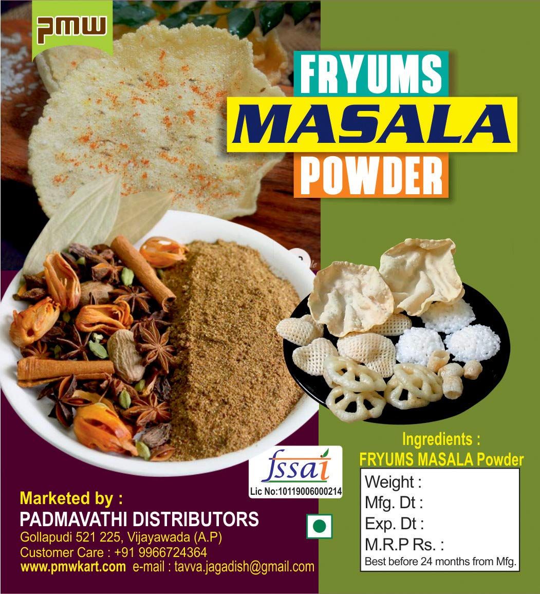     			Fryums Masala Powder - Ready to Use - Toppings for Fryums - 100 Grams