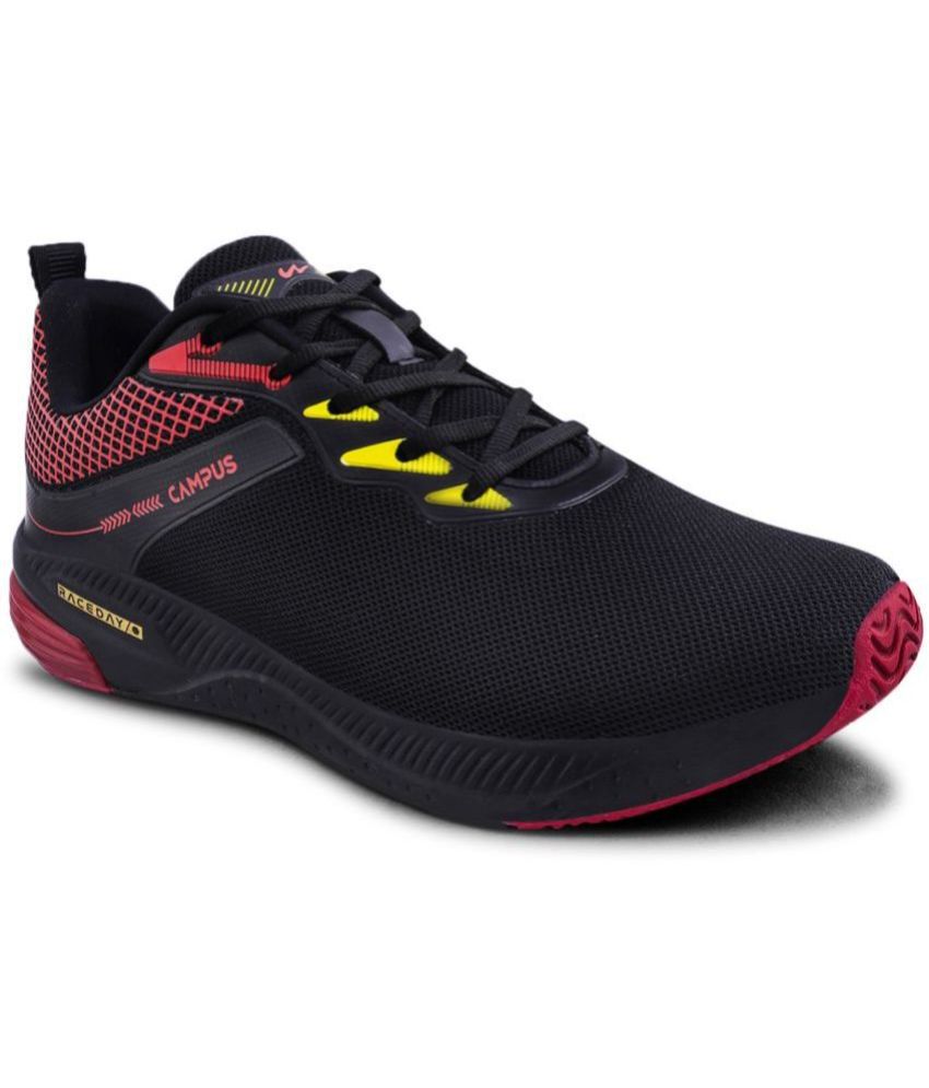     			Campus - FANSHOE-1 Black Men's Sports Running Shoes
