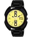 IIK COLLECTION - Black Stainless Steel Analog Men's Watch