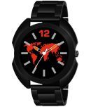 IIK COLLECTION - Black Stainless Steel Analog Men's Watch