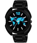 IIK COLLECTION - Black Stainless Steel Analog Men's Watch