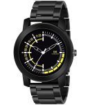 IIK COLLECTION - Black Stainless Steel Analog Men's Watch