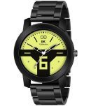 IIK COLLECTION - Black Stainless Steel Analog Men's Watch