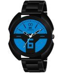 IIK COLLECTION - Black Stainless Steel Analog Men's Watch