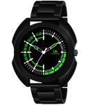 IIK COLLECTION - Black Stainless Steel Analog Men's Watch