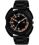 IIK COLLECTION - Black Stainless Steel Analog Men's Watch