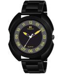 IIK COLLECTION - Black Stainless Steel Analog Men's Watch