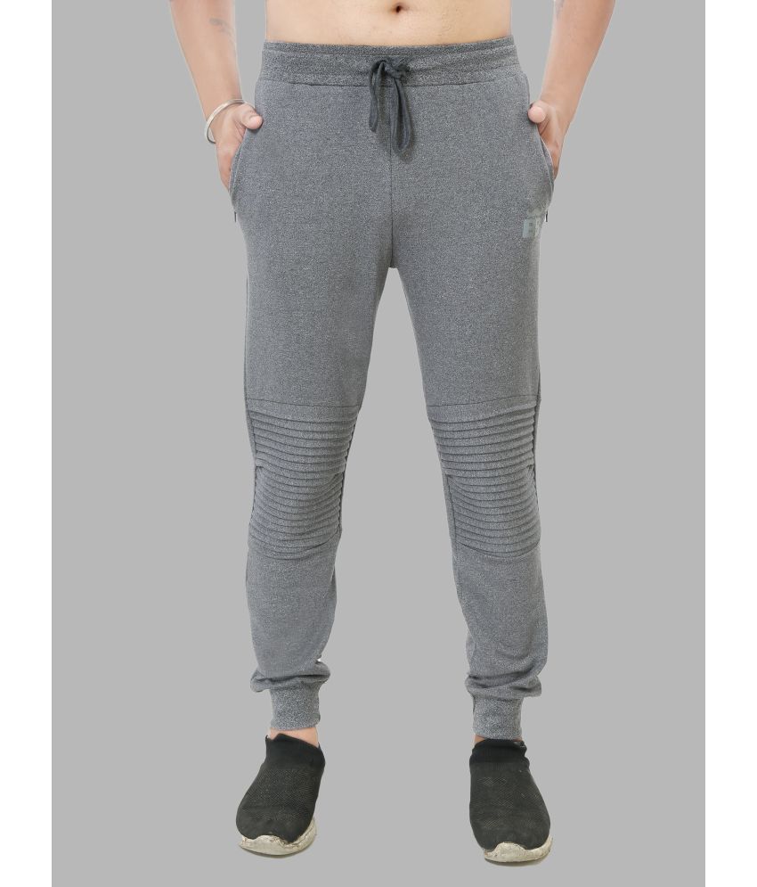     			Black Brothers - Grey Cotton Men's Joggers ( Pack of 1 )