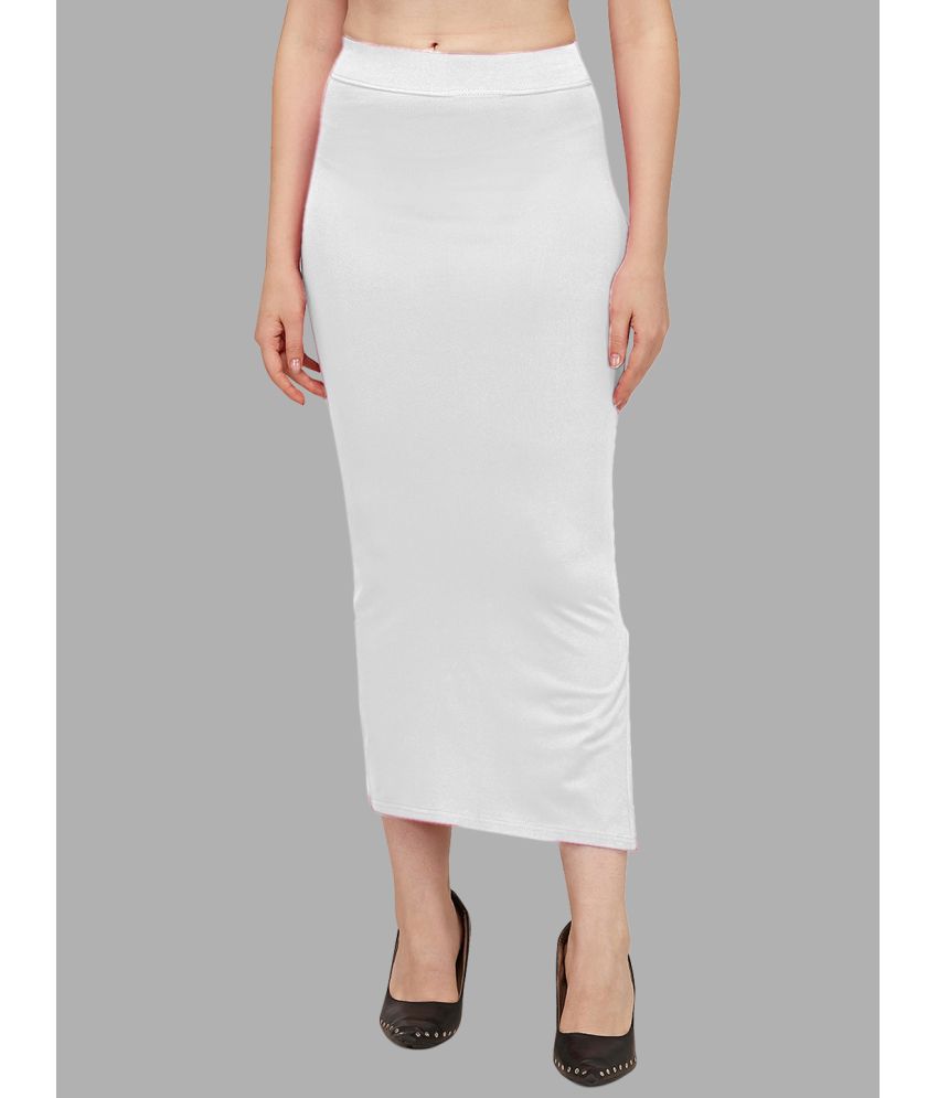     			Sanado - White Saree shapewear Polyester Women's Shaper Brief ( Pack of 1 )