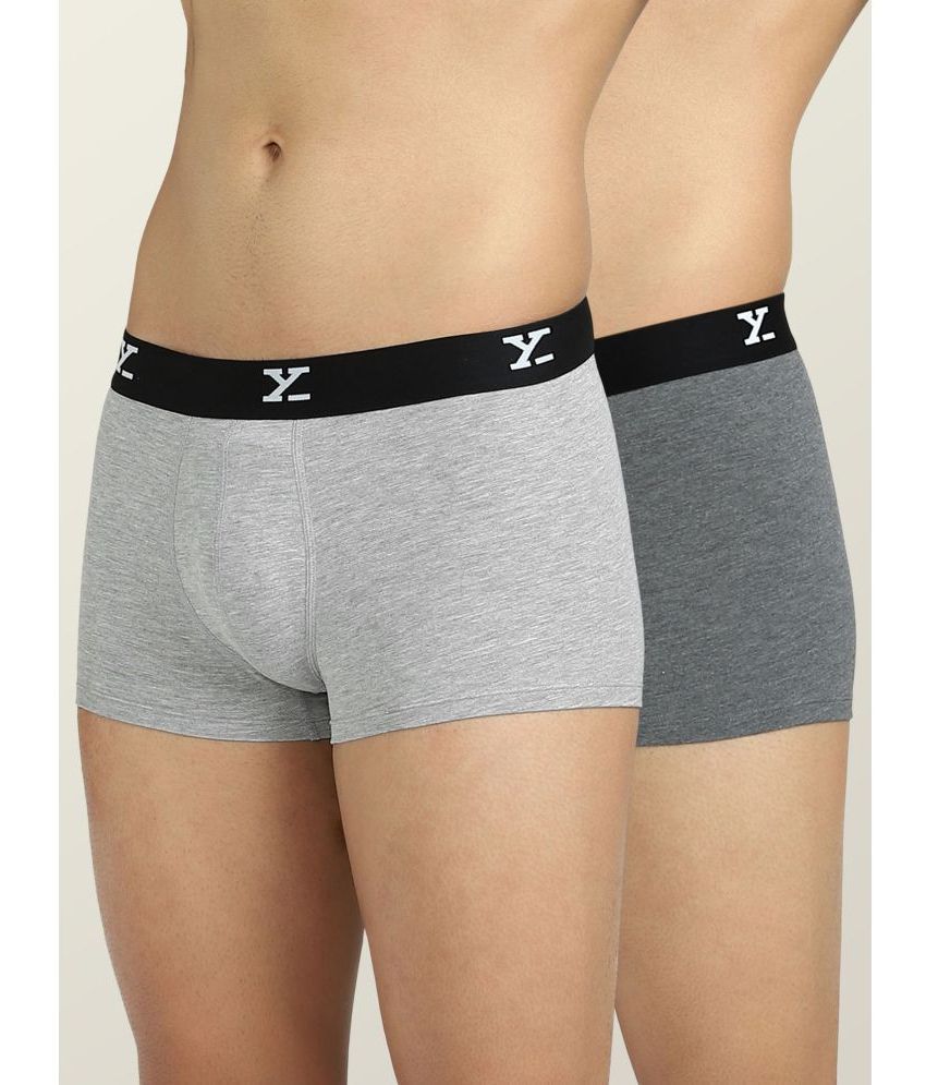     			XYXX Pack of 2 Modal Trunks For Men's ( Multicolor )