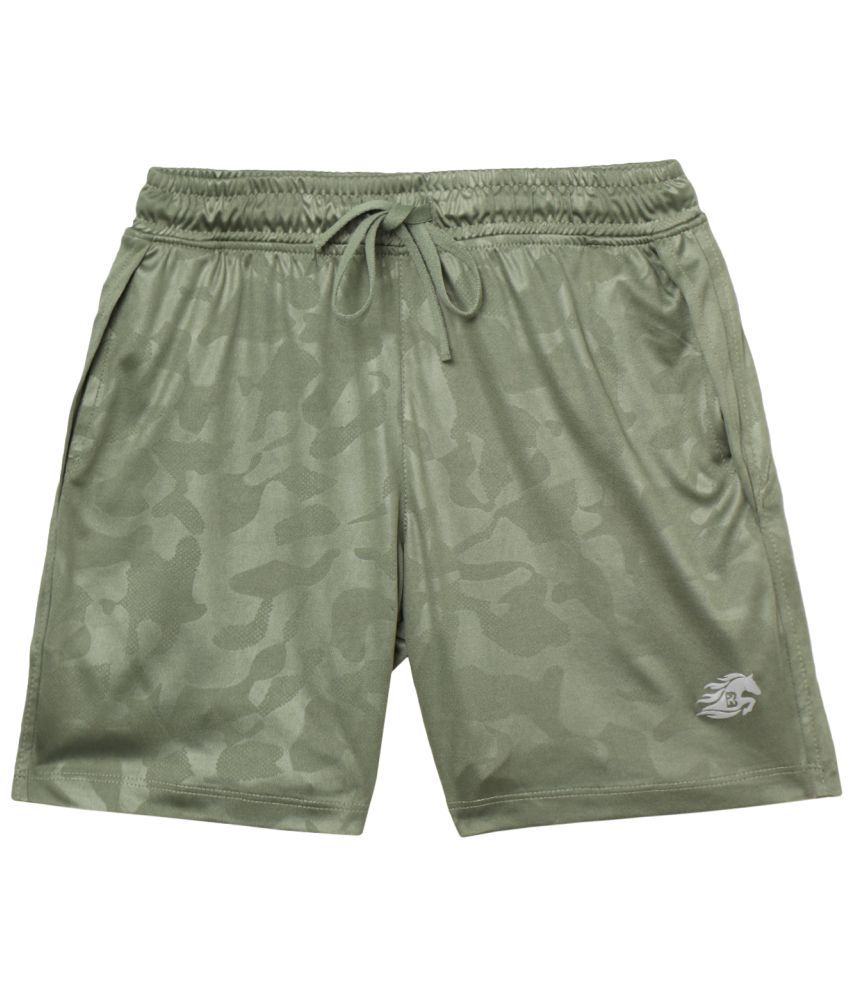     			Bodycare - Green Polyester Boys Shorts ( Pack of 1 )