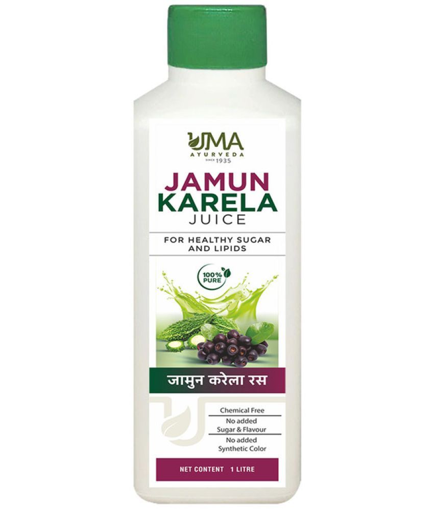     			Uma Ayurveda Jamun Karela 1000 ml Useful in Diabetes Digestive Health