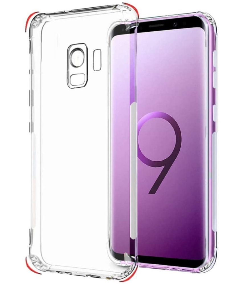     			ZAMN - Transparent Silicon Plain Cases Compatible For Samsung Galaxy S9 ( Pack of 1 )