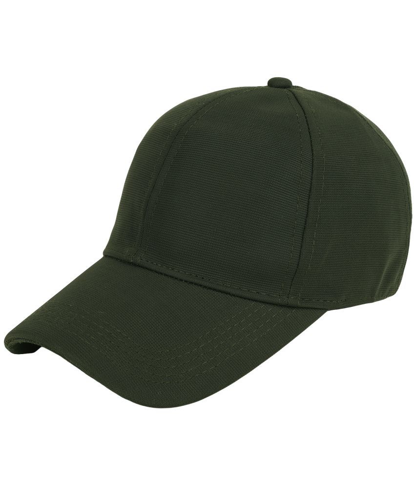     			Zacharias - Green Cotton Blend Men's Cap ( Pack of 1 )