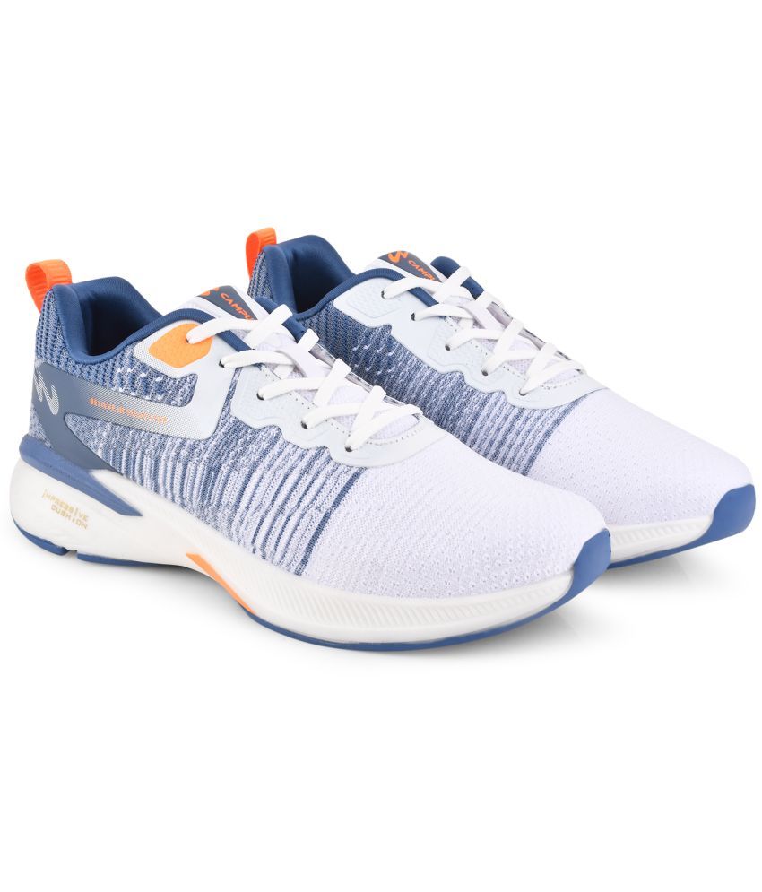     			Campus - NODE White Men's Sports Running Shoes