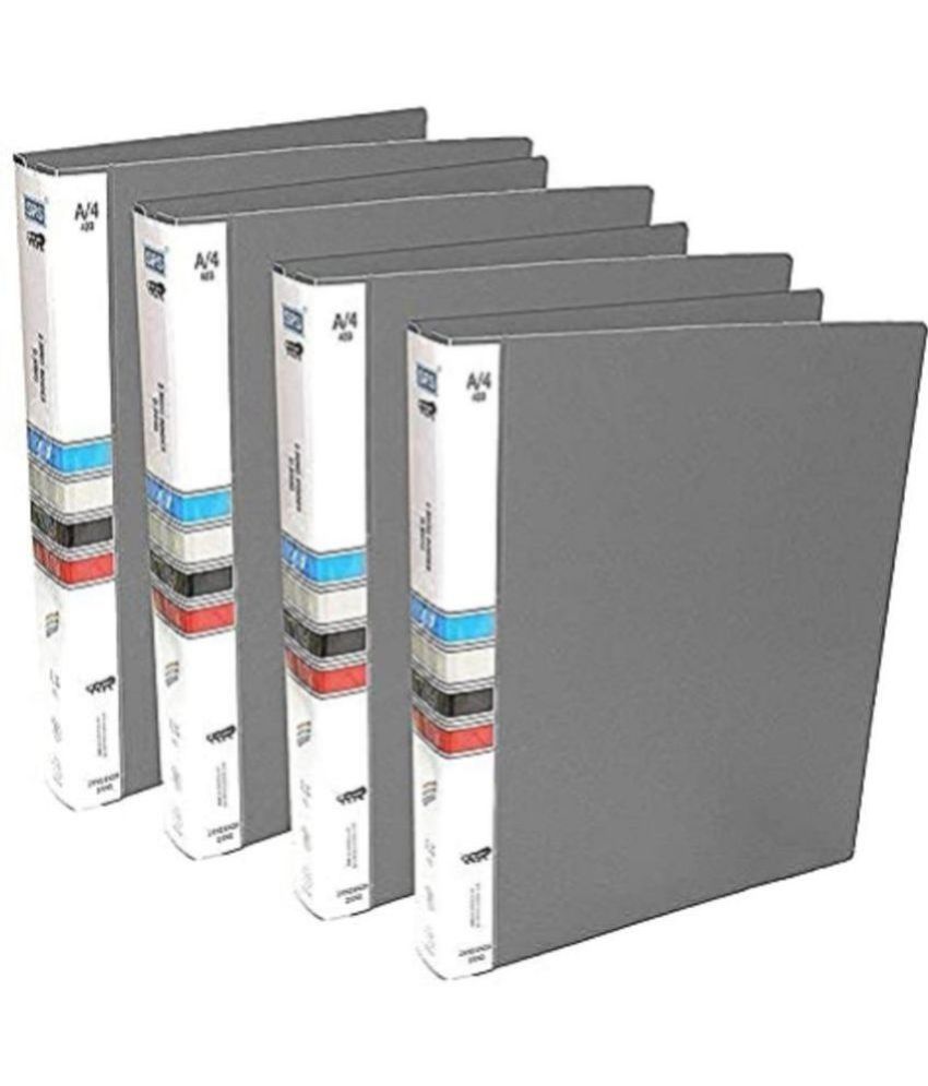     			G P SALES - Light Grey Clip File ( Pack of 4 )