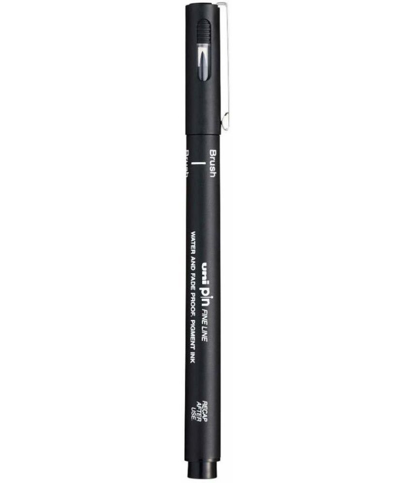     			Uni-Ball Pin-200 Fine Line Brush (Set Of 4, Black)