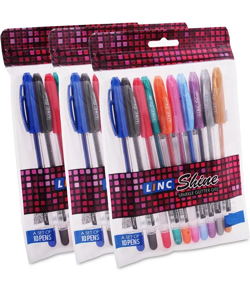 Gel pens 2024 multi pack