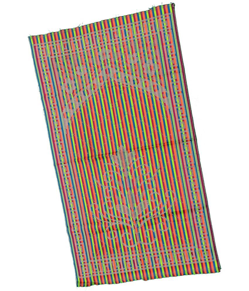     			ADIRNY Multi Single Poly Cotton Prayer Mat ( 110 X 65 cm )