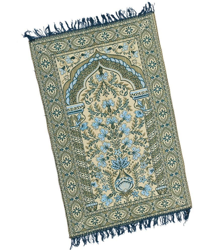     			ADIRNY Yellow Single Cotton Prayer Mat ( 110 X 70 cm )