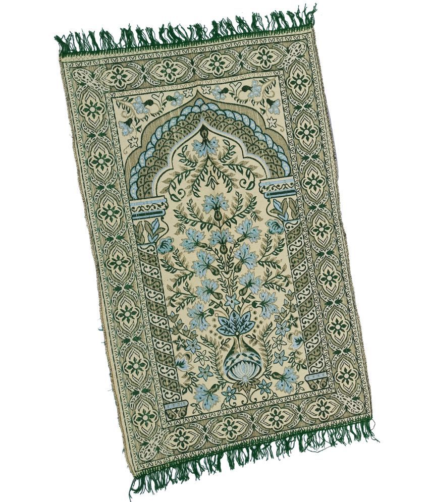     			ADIRNY Yellow Single Cotton Prayer Mat ( 110 X 70 cm )