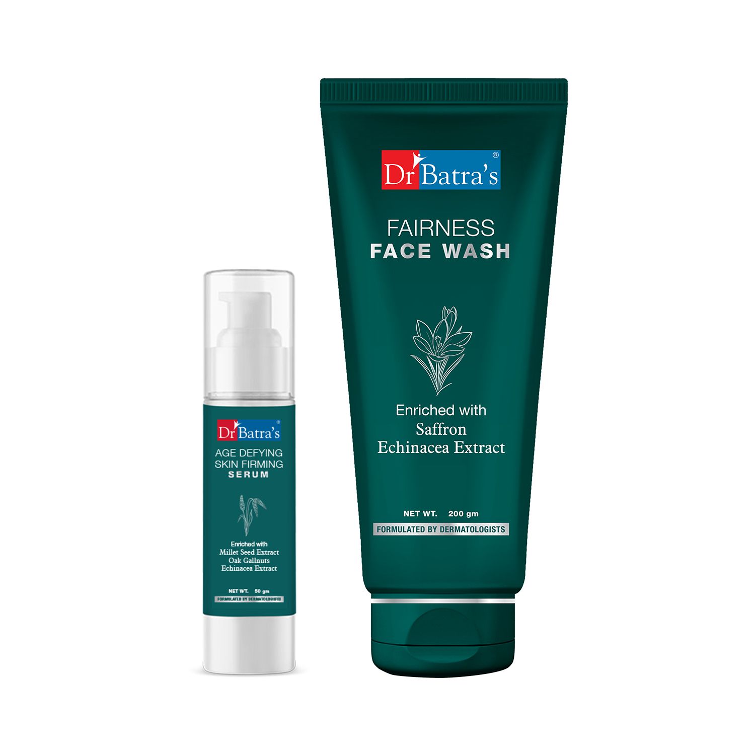     			Dr Batra's Age Defying Skin Firming Serum - 50 G and Fairness Face Wash 200 gm (Pack of 2)
