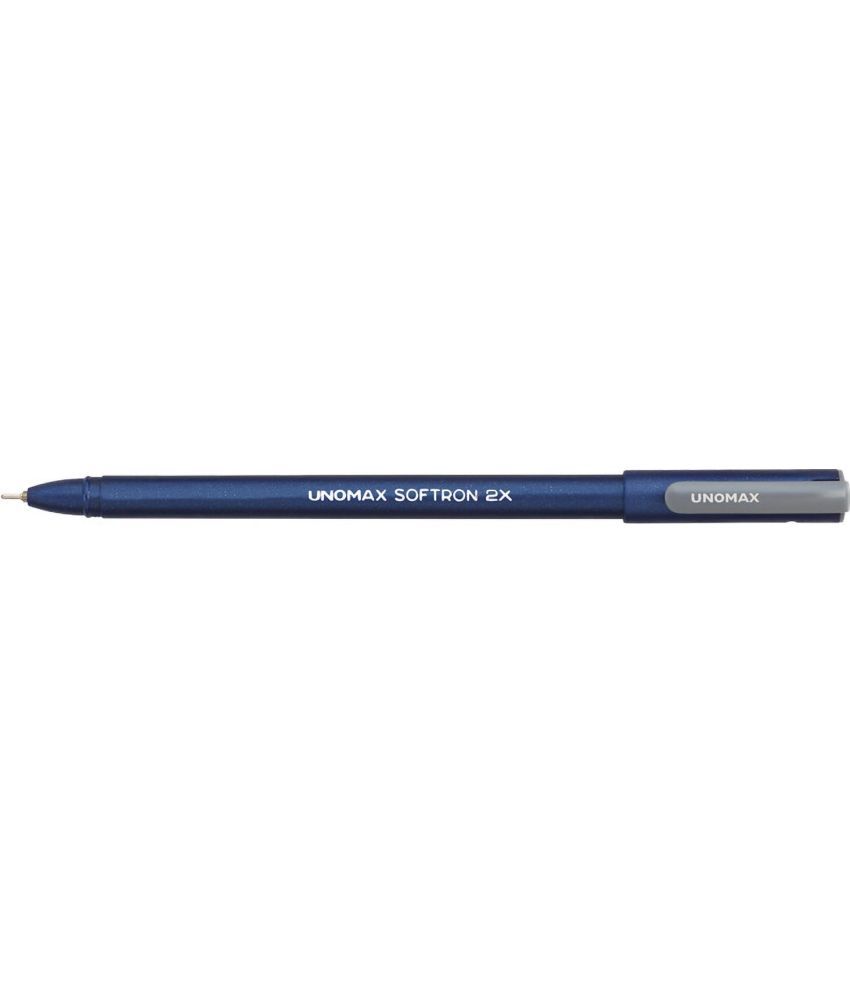     			UNOMAX Softron 2X Black Ball Pen (Pack of 30, Black)