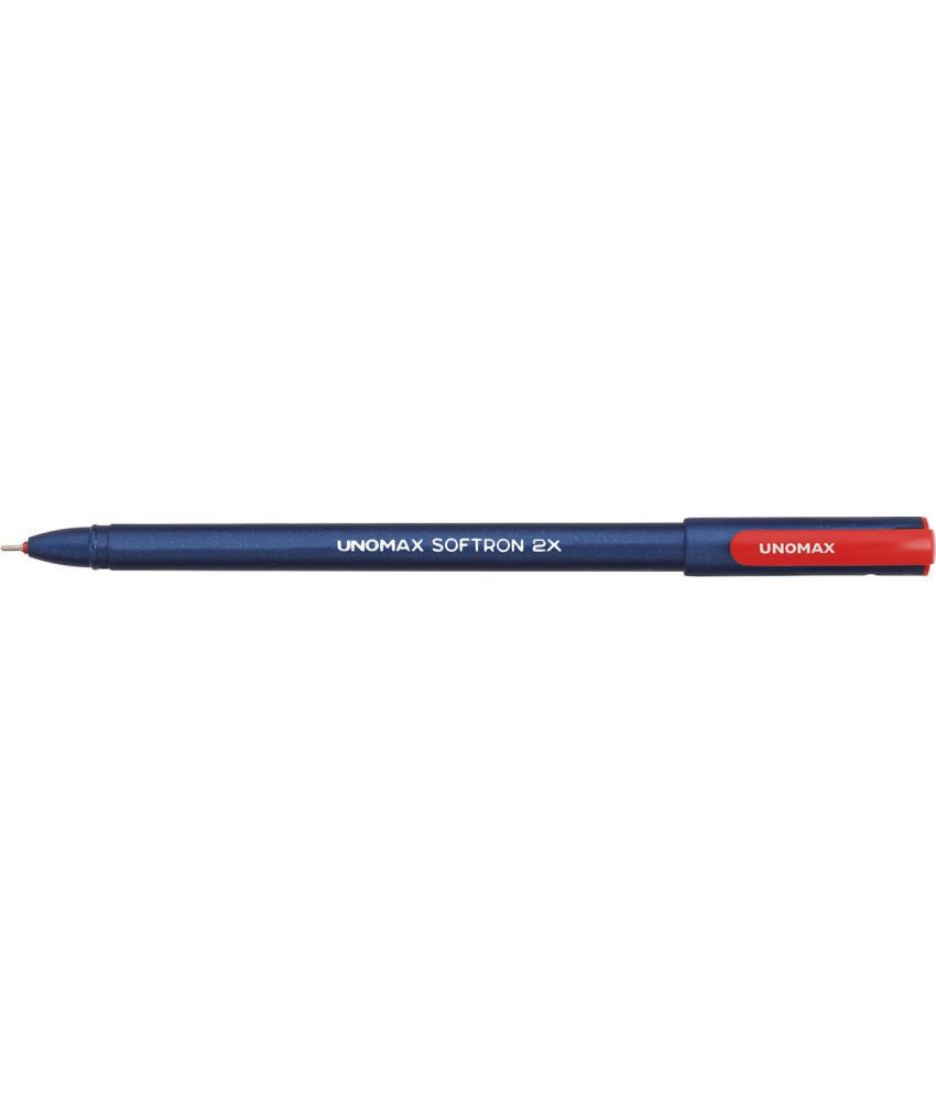    			UNOMAX Softron 2X Red Ball Pen (Pack of 30, Red)