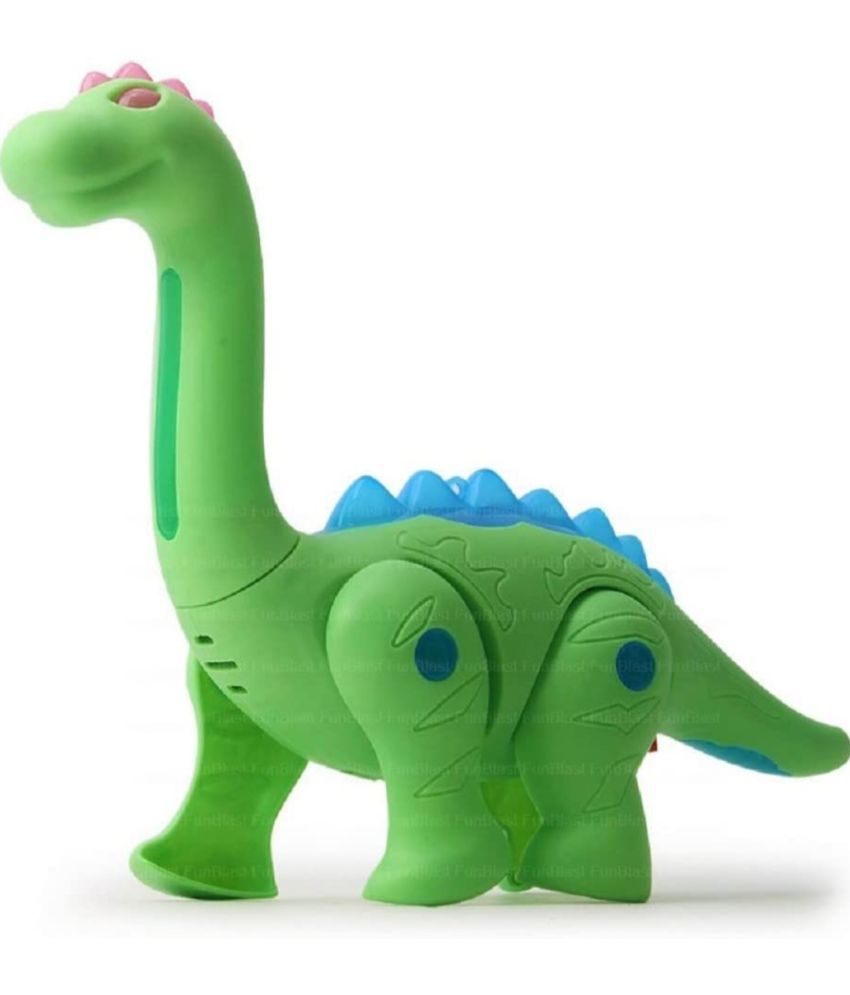     			1986 YESKART -GREEN Dinosaur Toy Pet Electric Dinosaur Walking with Light Music Pet Dino for Children Birthday Gift for Toddlers Kids Toy - Multi Color