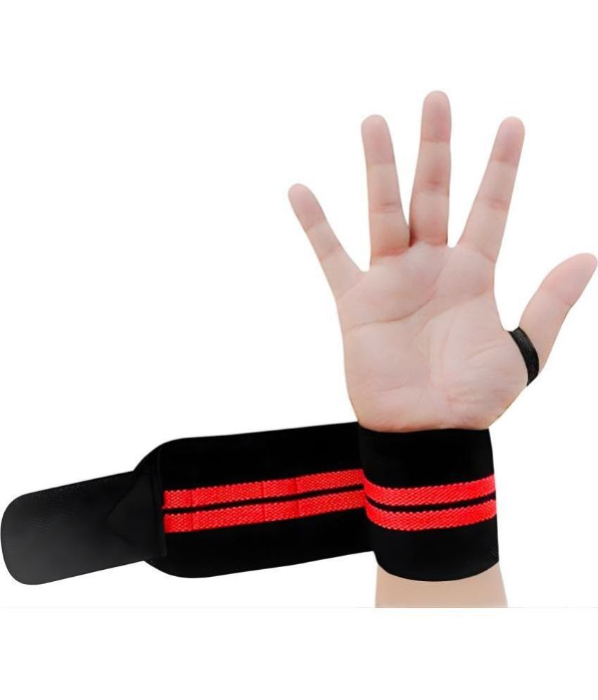     			CLICK PICK Wrist Support for Gym|Wrist Wrap with Adjustable Size Strap & Thumb Loop | Weight Lifting for Men & Women