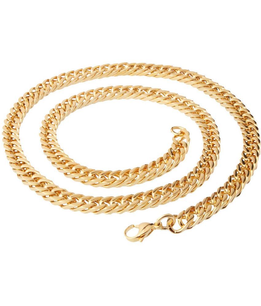     			HEER COLLECTION - Gold Plated Chain ( Pack of 1 )