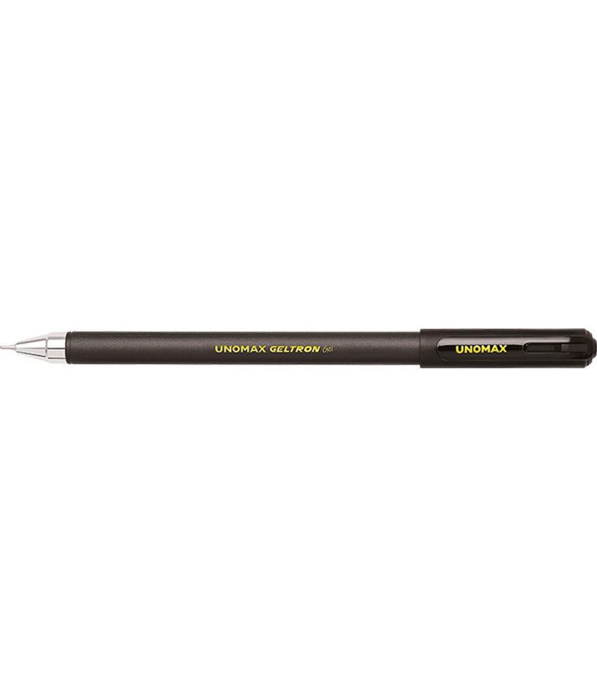     			UNOMAX Geltron Gel Pen Black Gel Pen (Pack of 30, Black)