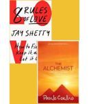 ( Combo Of 2 Pack ) 8 Rules of Love + The Alchemist - Paperback , English , Book By Jay Shetty & Paulo Choelho