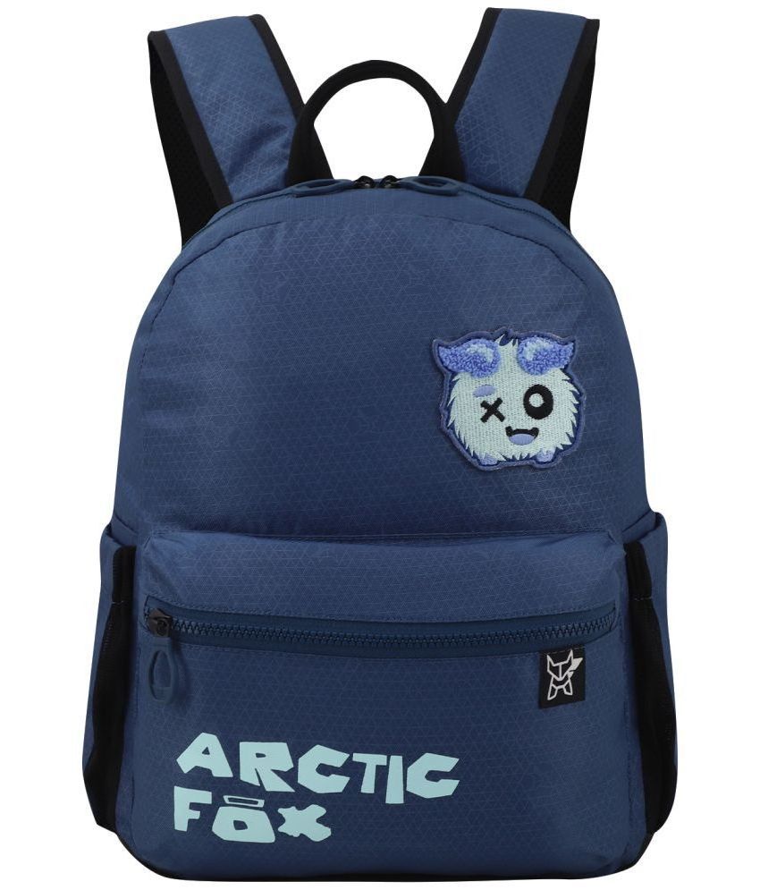     			Arctic Fox 14 Liters Puff Dark Denim School Backpack