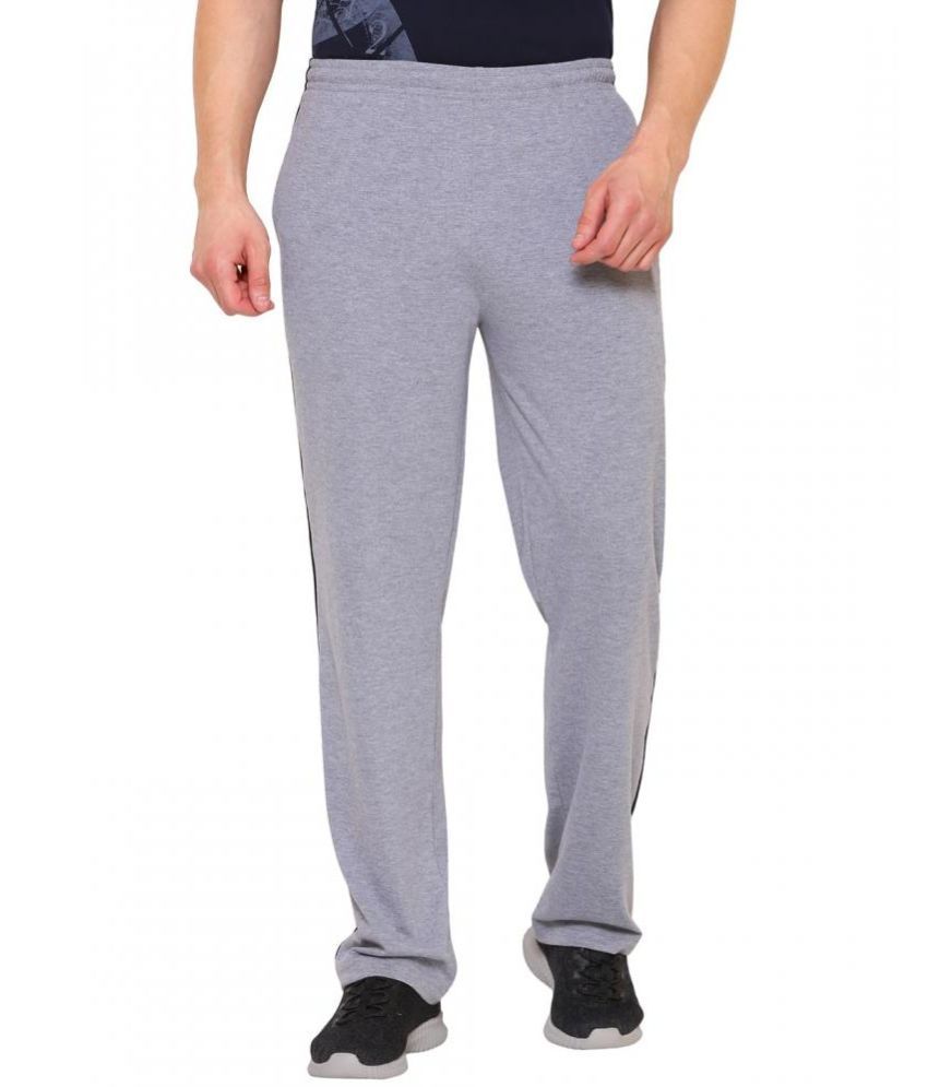     			DYCA - Grey Cotton Blend Men's Trackpants ( Pack of 1 )