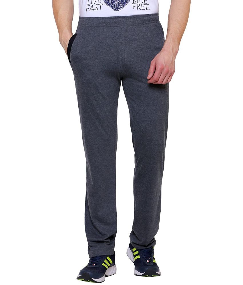     			DYCA - Grey Cotton Blend Men's Trackpants ( Pack of 1 )