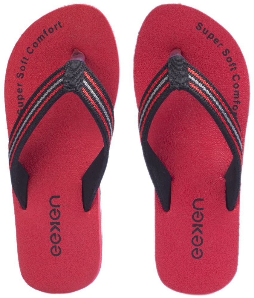     			Paragon - Red Women's Flip Flop