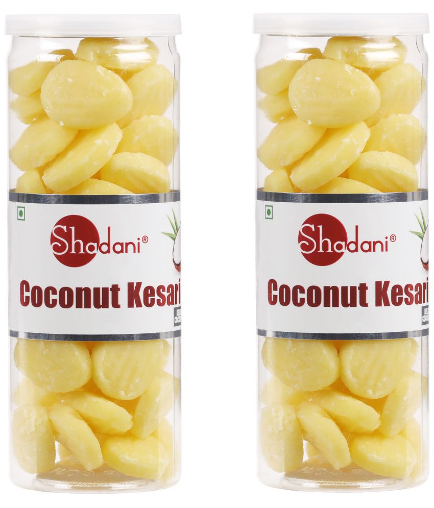     			Shadani Coconut Kesari Can 200g (Pack of 2)